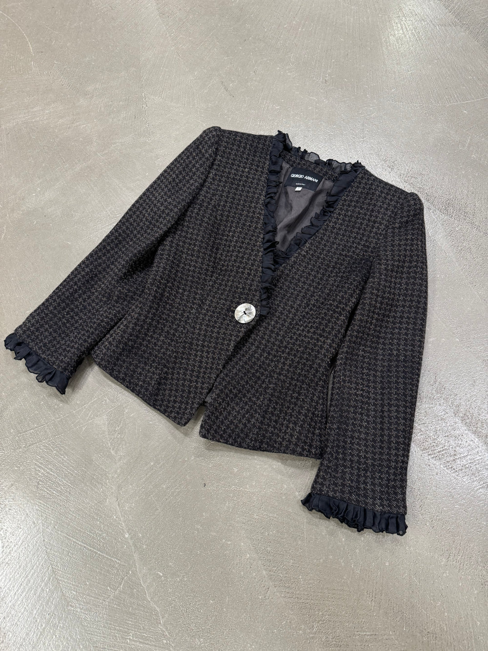2000s Giorgio Armani mainline cropped jacket