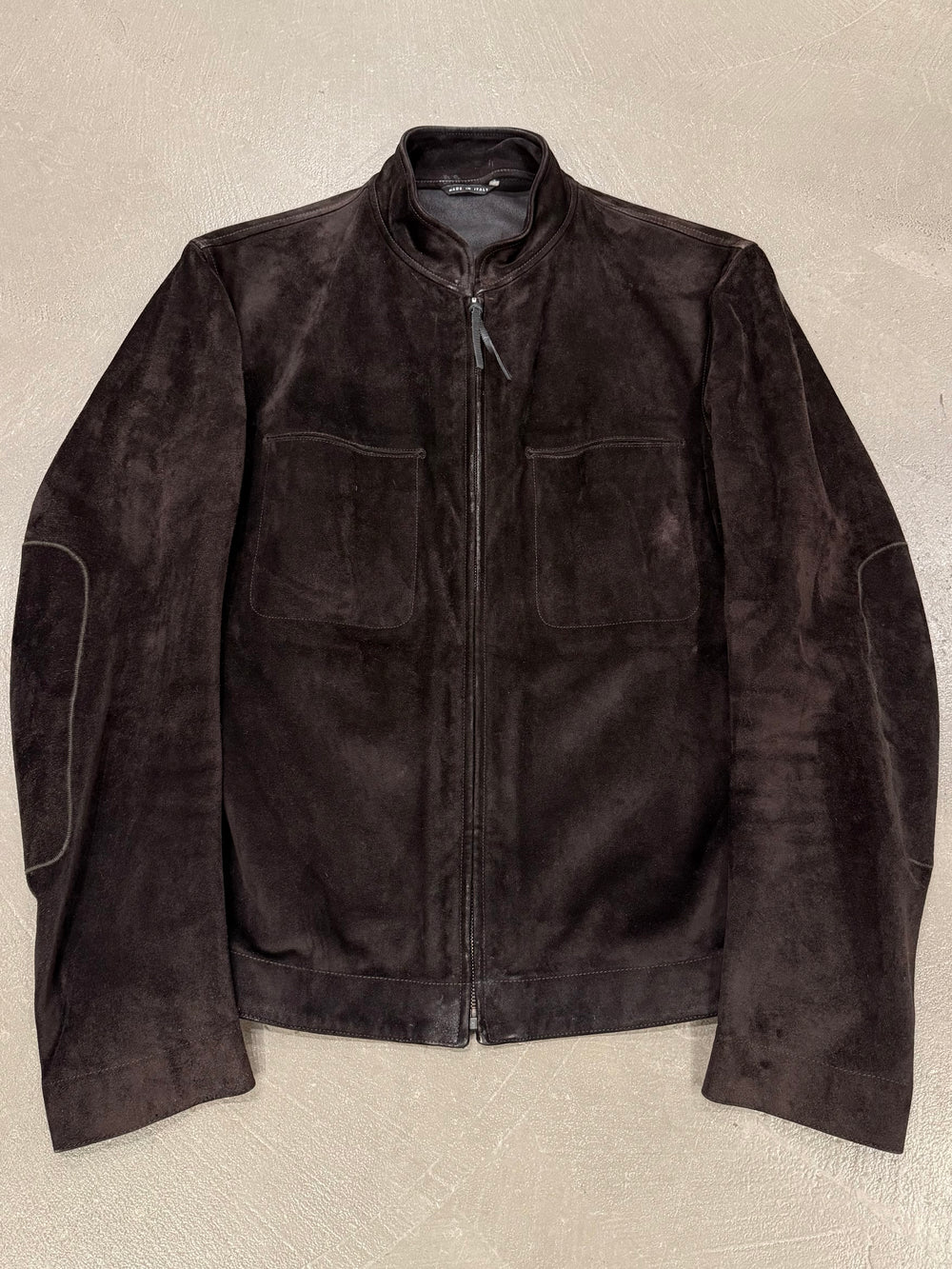 2000s Gucci by Tom Ford suede leather jacket
