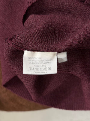 A/W2002 Yves Saint Laurent by Tom Ford sheer sleeve top