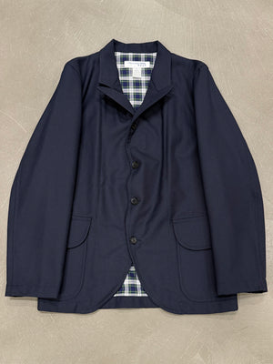 2000s Comme des Garçons wool deconstructed blazer