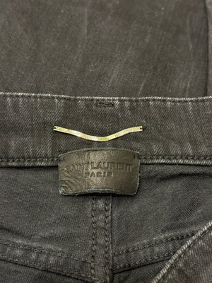 2018 Saint Laurent “D02” black jeans
