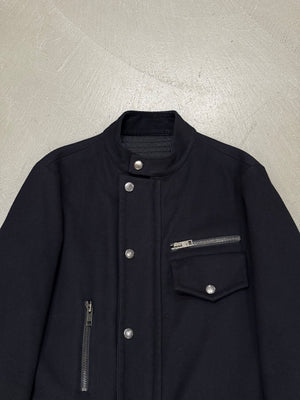 A/W2004 Gucci by Tom Ford runway multi-pocket wool coat