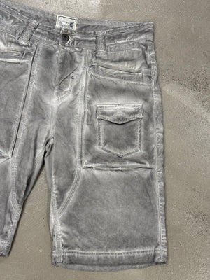 2000s Dolce & Gabbana object dyed cargo shorts