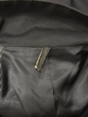 S/S2007 Dior by Hedi Slimane high collar zip up bomber jacket