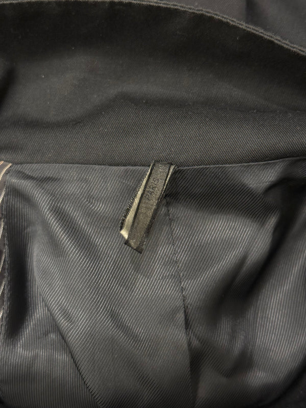 S/S2007 Dior by Hedi Slimane high collar zip up bomber jacket