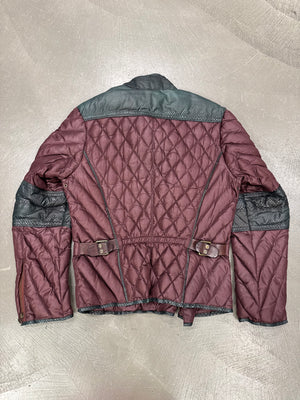 A/W2000 Roberto Cavalli snakeskin python leather puffer jacket