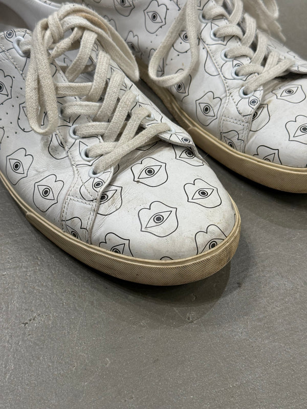 Celine Triomphe lace up eyes Sneakers
