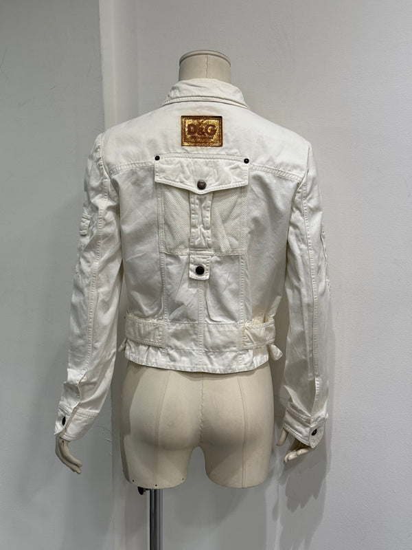 2003 Dolce & Gabbana multi pocket cargo jacket