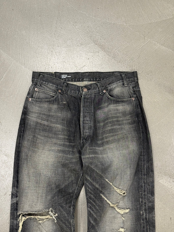 S/S2024 Celine wesley straight-leg distressed jeans