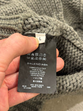 Load image into Gallery viewer, A/W2012 Balenciaga oversize heavy cable knit sweater
