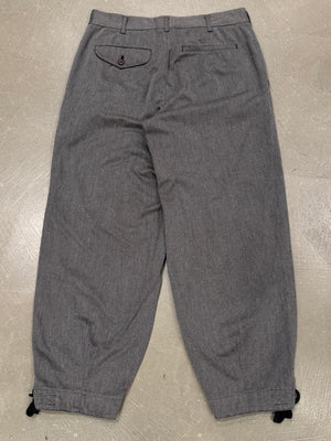 2000s Comme des Garçons wide cotton pants