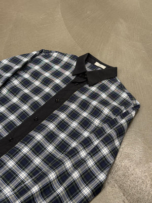 F/W2005 Dior by Hedi Slimane “fireworks” runway plaid shirt