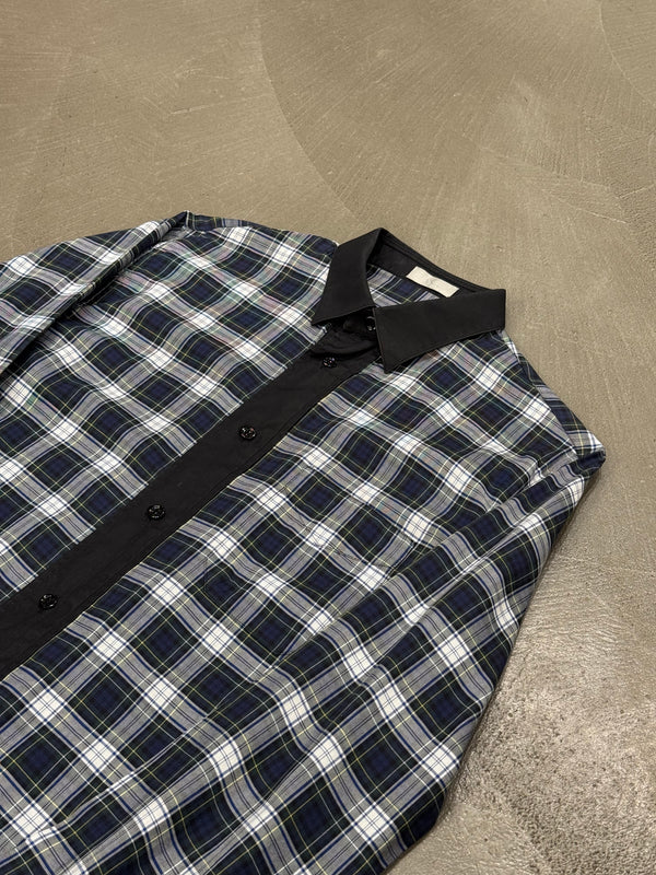 F/W2005 Dior by Hedi Slimane “fireworks” runway plaid shirt