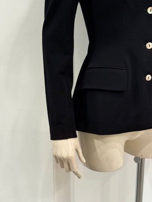 2000s Plein Sud blazer with detachable fur