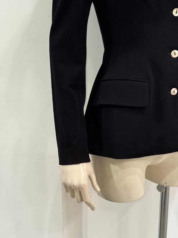 2000s Plein Sud blazer with detachable fur