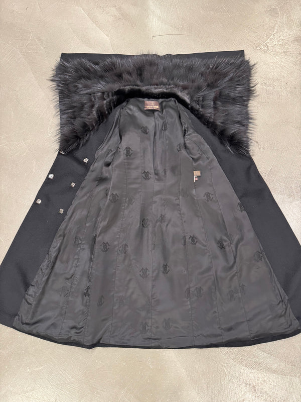 2000s Roberto Cavalli real fur coat