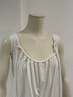 S/S2003 Maison Margiela ruched cotton top