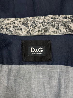 A/W2009 Dolce & Gabbana trompe l’oeil Napoleon officer shirt