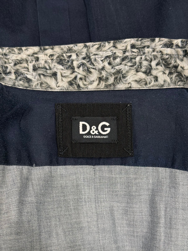 A/W2009 Dolce & Gabbana trompe l’oeil Napoleon officer shirt