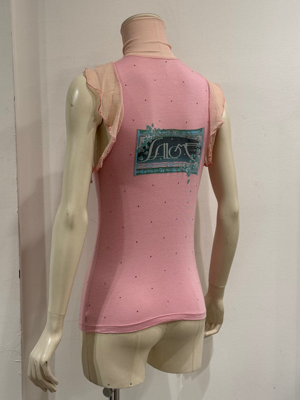 2000s Dolce & Gabbana logo tank top