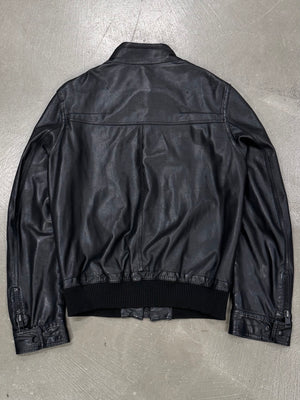 S/S2005 Dior by Hedi Slimane officer utility leather jacket