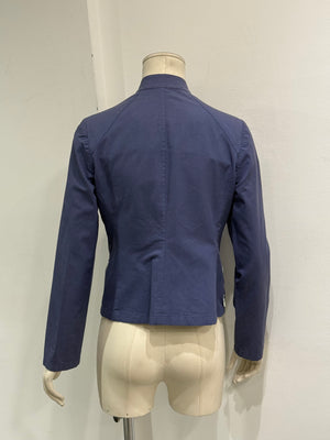 2000s Miu Miu cotton minimalist cropped jacket