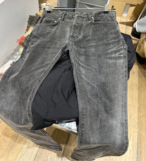 AW2003 Dior by Hedi Slimane clawmark jeans