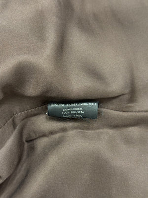 2000s Gucci monogram military leather jacket