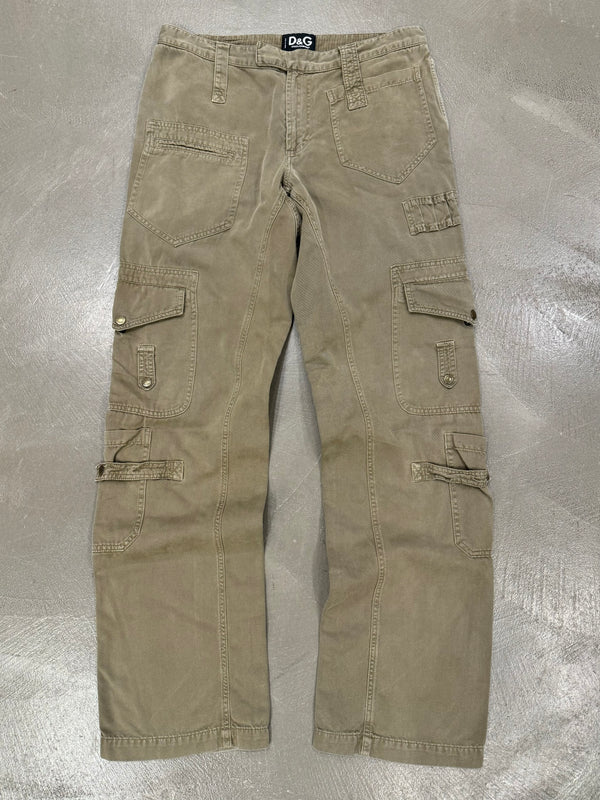 F/W 2003 Dolce & Gabbana  cargo carpenter army pants