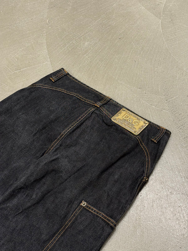 2000s Dolce & Gabbana dark wash jeans