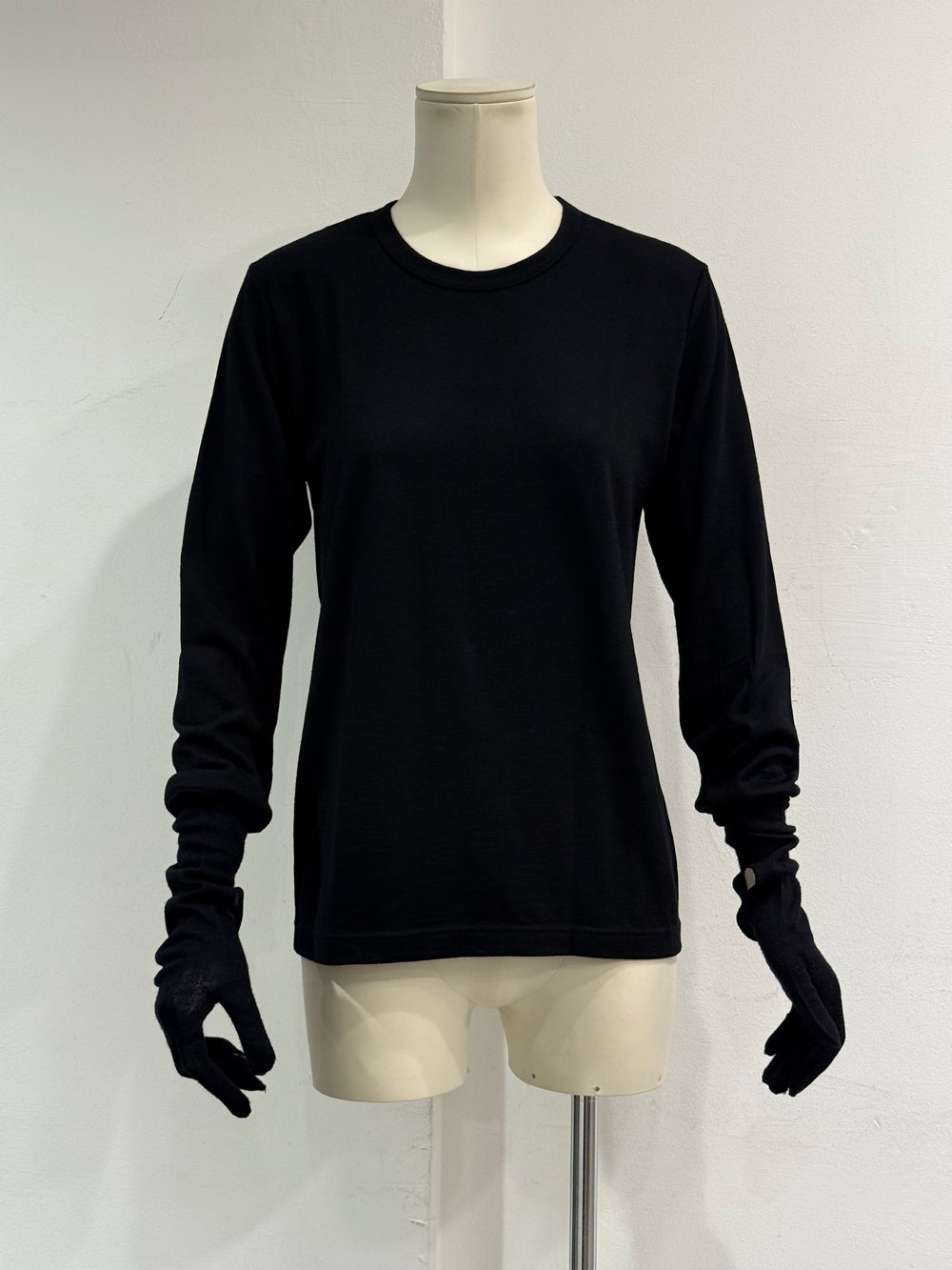 2000s Comme des Garçons glove sleeve knit sweater