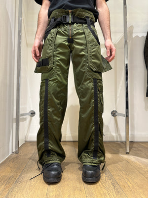 AW2003 Jean Paul Gaultier parachute bondage pants