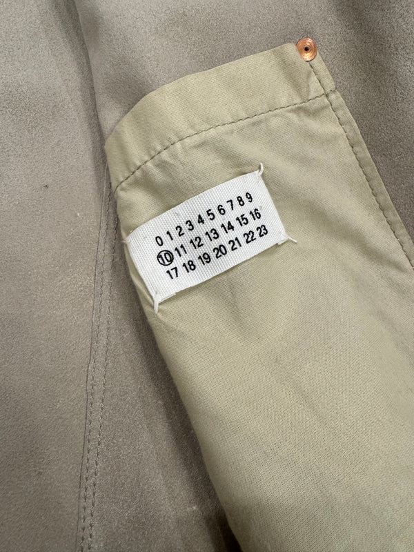 S/S 2003 Maison Margiela faded leather jacket