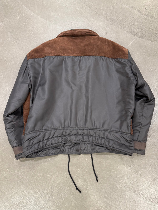 1990s Emporio Armani aviator oversized bomber jacket