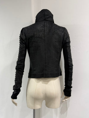 A/W2010 Rick Owens “GLEAM” blistered leather jacket