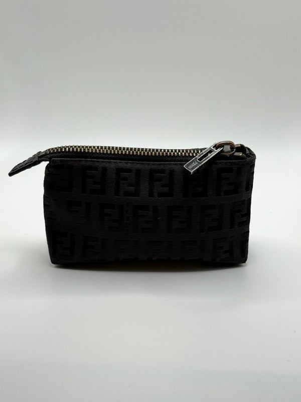 2000s Fendi monogram zucchino pochette