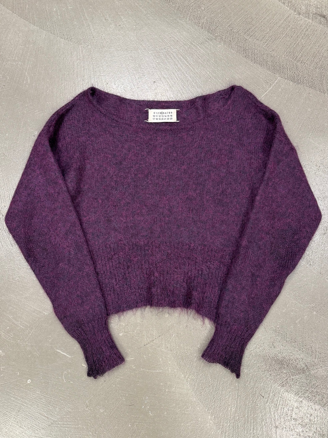 A/W2004 Maison Margiela mohair loose knit