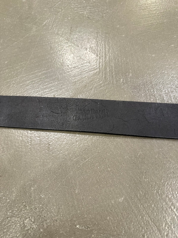 1990s Jean Paul Gaultier oversize leather belt