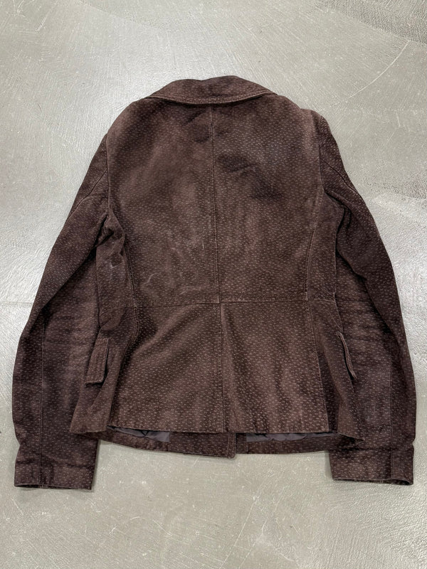 2000s Prada leather jacket