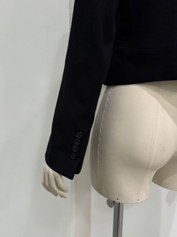 2010s Ann Demeulemeester double-breasted cropped Blazer