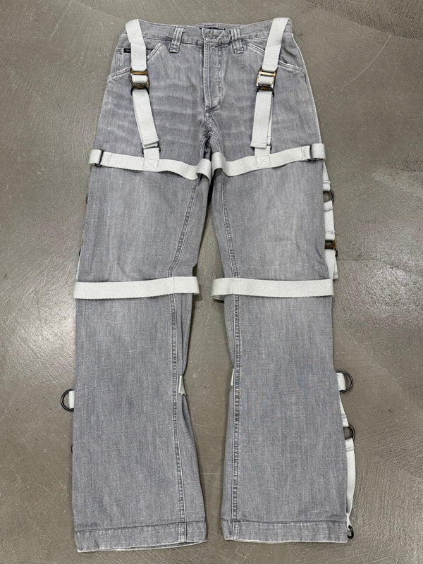 A/W2003 Dolce & Gabbana bondage parachute pants