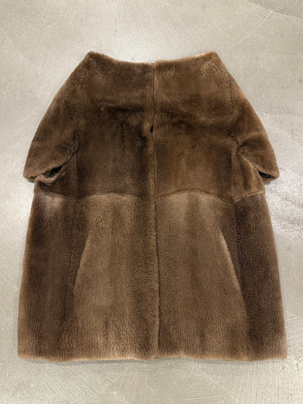 2010 Maison Margiela fur boat neck cape