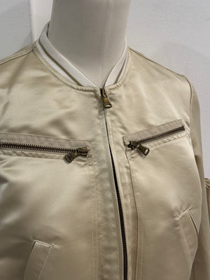 2003 Dolce & Gabbana cropped bomber jacket