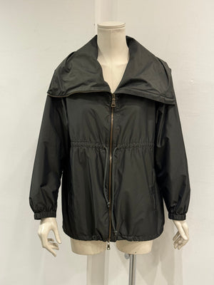 Prada oversized collar light jacket