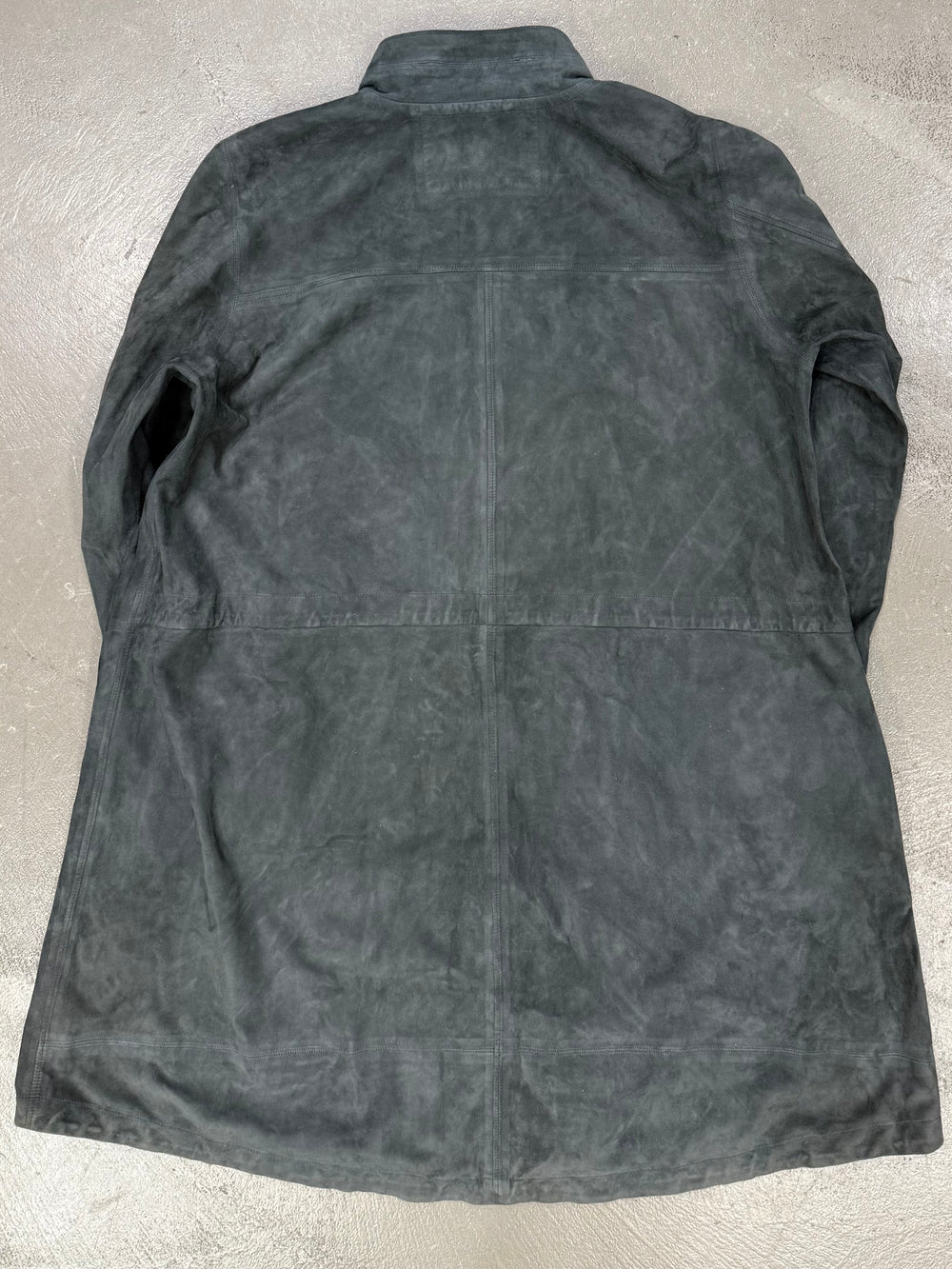Loro Piana leather coat with removable hood