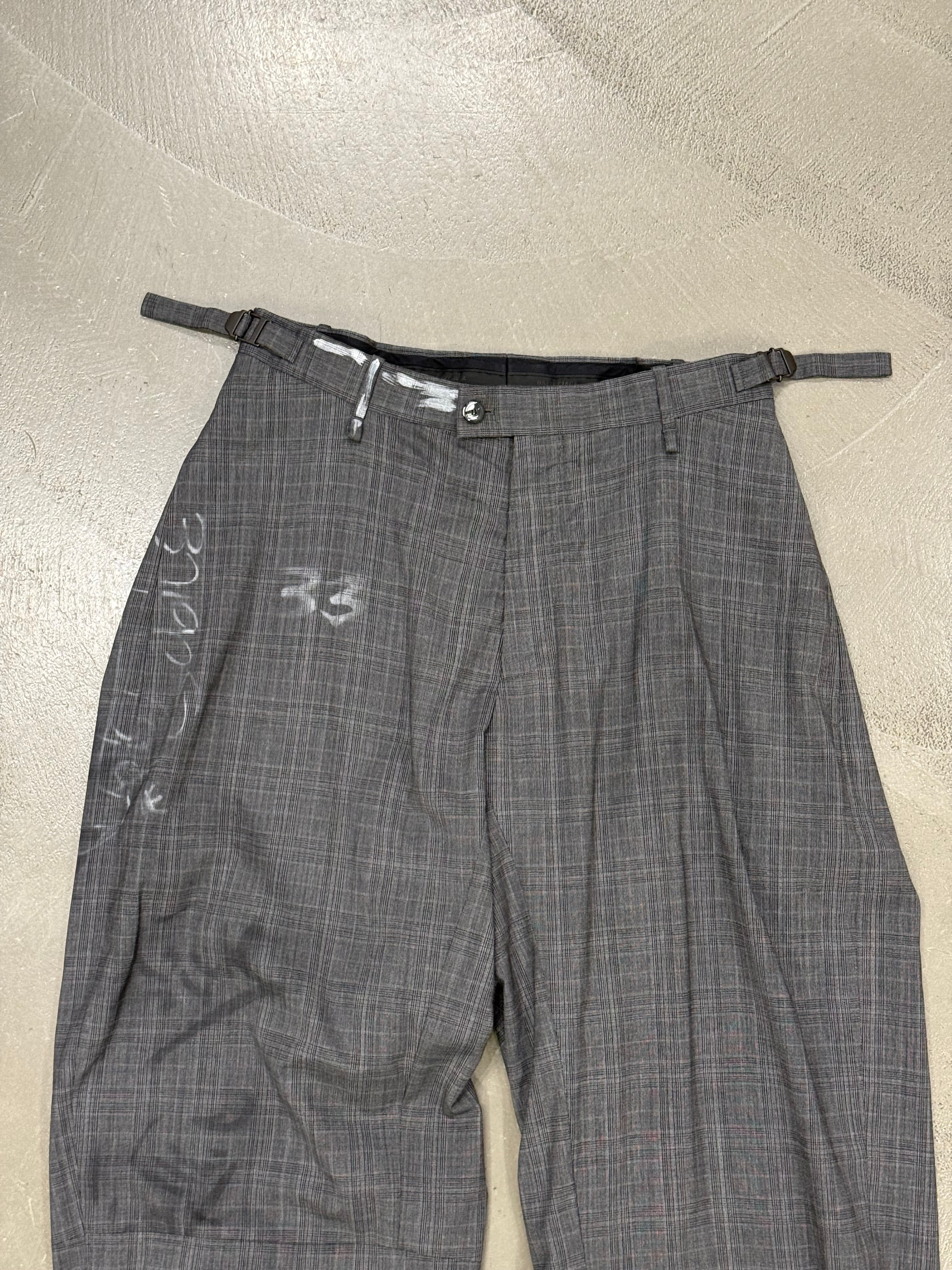 パンツ 23ss balenciaga graffiti tailored pants 23ss balenciaga