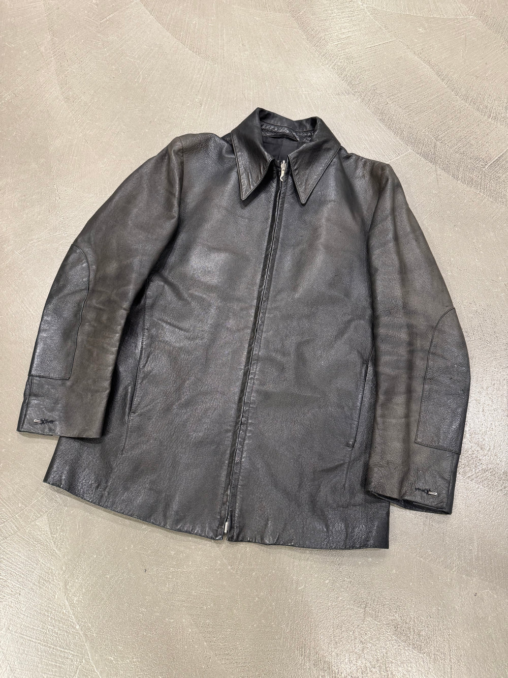A/W1998 Carol Christian Poell artisanal leather jacket