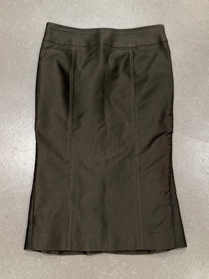 2003 Gucci by Tom Ford cargo midi skirt