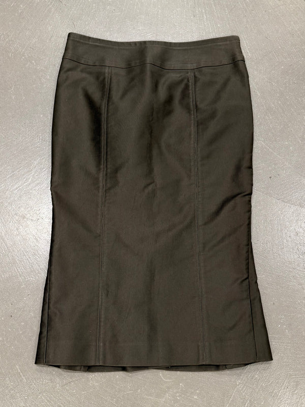 2003 Gucci by Tom Ford cargo midi skirt