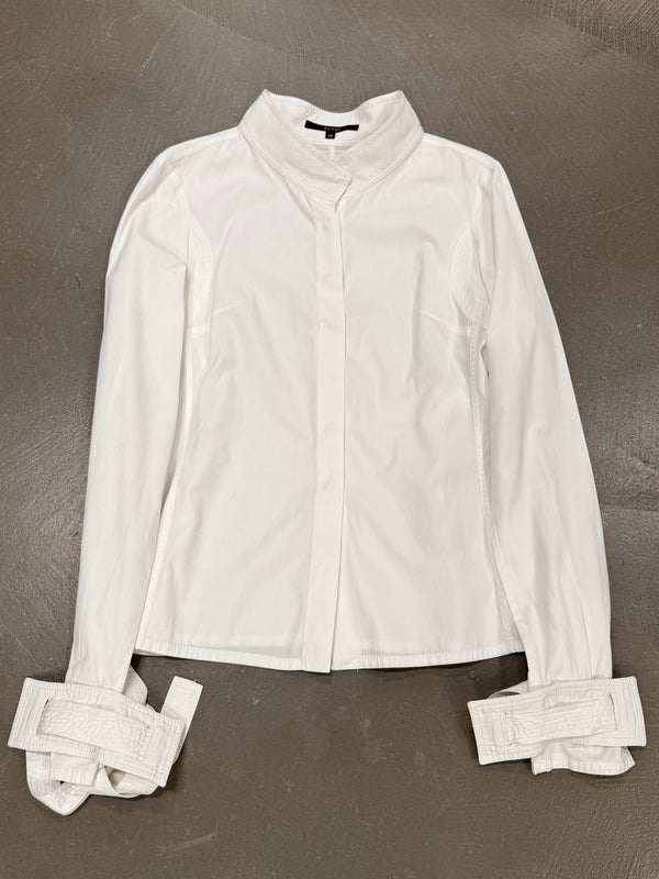 2003 Gucci by Tom Ford bondage strap shirt